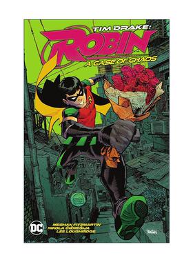 英文原版 Tim Drake Robin Vol.2 A Case of Chaos 提姆·德雷克 罗宾 卷二 一片混乱 DC漫画 Meghan Fitzmartin 进口英语原版书籍
