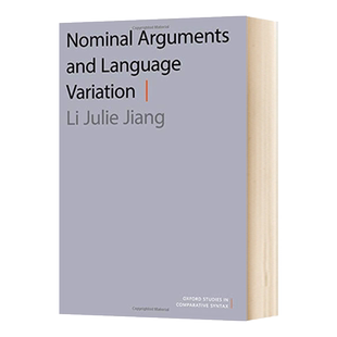 Nominal Arguments and Language Variation 标称参数与语言变异 英文原版