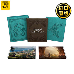 英文原版 The World of Assassin's Creed Valhalla 刺客信条 英灵殿的世界 北方之旅隐藏者的日志和文件 游戏周边设定集 豪华精装