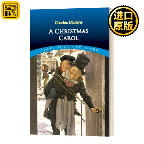 英文原版 A Christmas Carol 圣诞颂歌 Dover Thrift Editions 英文版 Charles Dickens 进口英语原版书籍