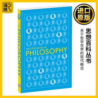 哲学 DK人类的思想百科丛书 英文原版 The Little Book of Philosophy 哲学小书 英文版 DK 进口英语原版书籍