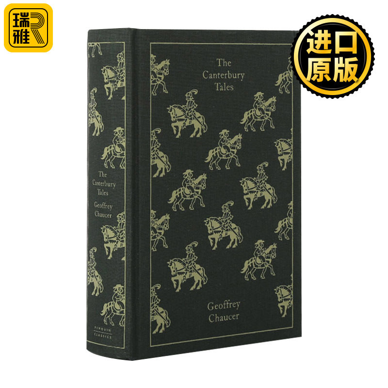 英文原版 the canterbury tales 精装 英文版 geoffrey chaucer 进口