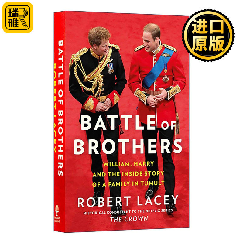 英文原版 Battle of Brothers 兄弟之战 威廉 哈里和一个动荡家庭的内幕故事 精装 英文版 进口英语原版书籍
