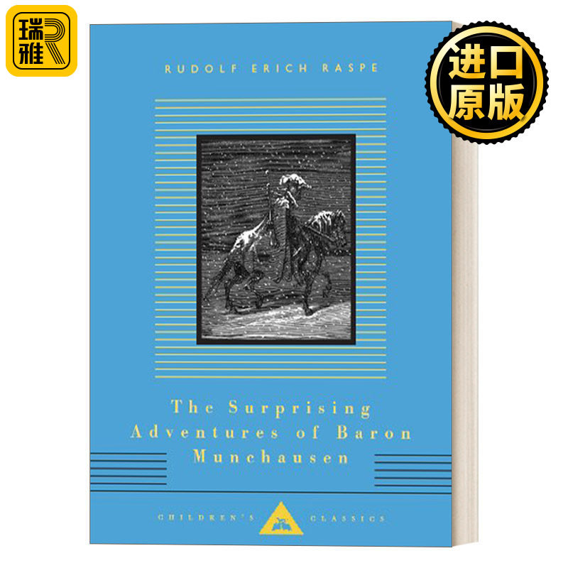 英文原版 The Surprising Adventures of Baron Munchausen 吹牛大王历险记 Everyman精装收藏版 儿童经典系列 英文版 进口英语原