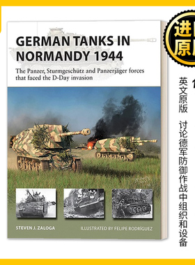 German Tanks in Normandy 1944 诺曼底战役中的德军坦克
