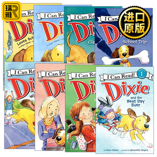 Level Dixie 第1阶段 Read 小狗迪克斯故事系列 8册 Can