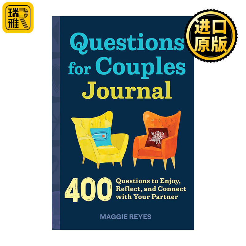 英文原版 Questions for Couples Journal 夫妻问题日志 400个问题反思并维系伴侣关系 Maggie Reyes 英文版 进口英语原版书籍