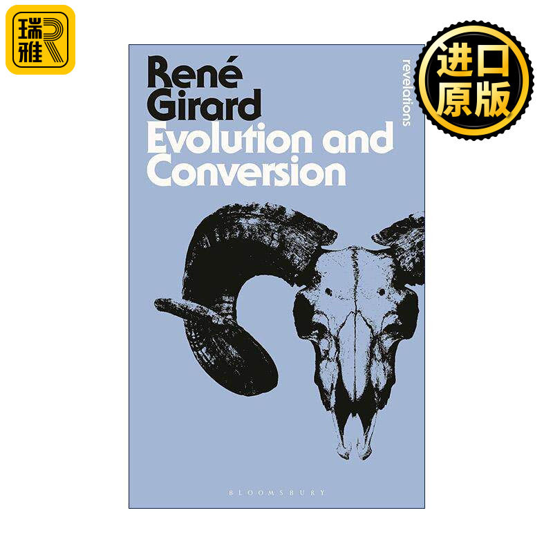 英文原版 Evolution and Conversion 演化与转变 论文化的起源 勒内·基拉尔 英文版 进口英语原版书籍