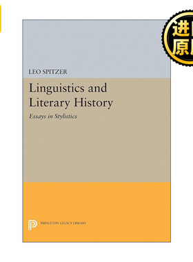 英文原版 Linguistics and Literary History 语言学与文学史 文体学文集 列奥·施皮策Leo Spitzer 英文版 进口英语原版书籍