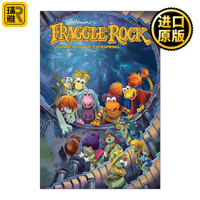 英文原版 Jim Henson's Fraggle Rock Journey to the Everspring 布偶奇遇记 春游 儿童奇幻冒险漫画 美国木偶大师吉姆·汉森