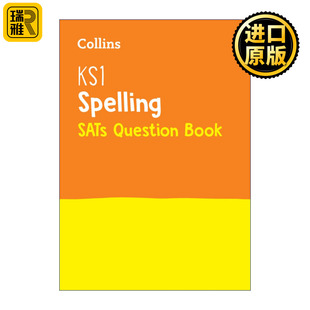Book Collins 柯林斯小学英语拼写练习册 Question SATs KS1 Spelling