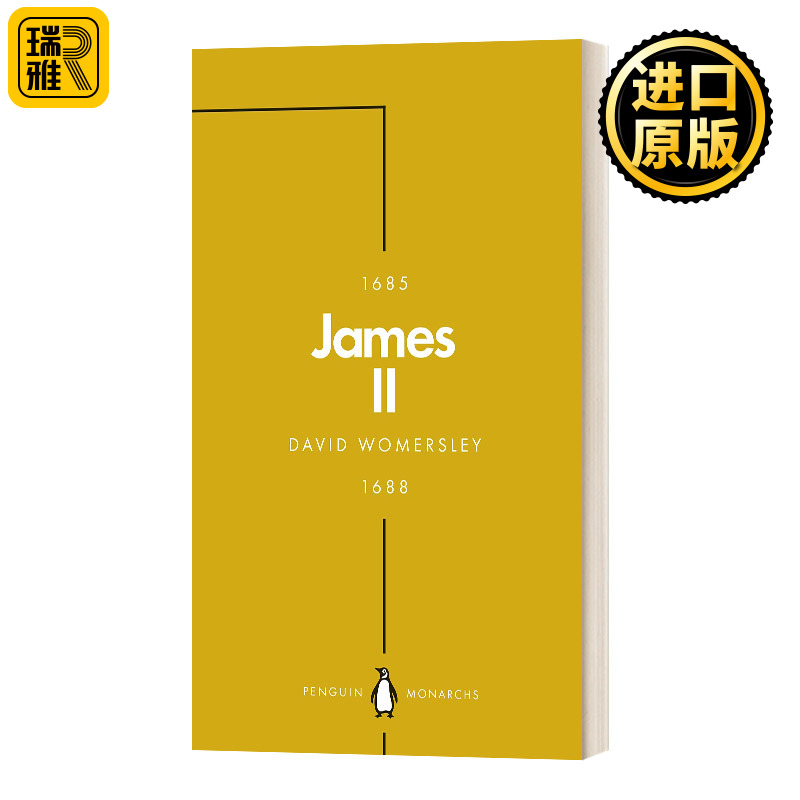 James II Penguin Monarchs 英国君王史 詹姆斯二世 平装 英文原版