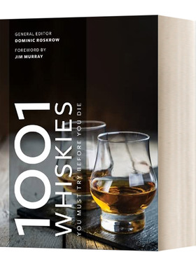 英文原版 1001 Whiskies You Must Try Before You Die 一生必喝的1001款威士忌 英文版 Dominic Roskrow 进口英语原版书籍