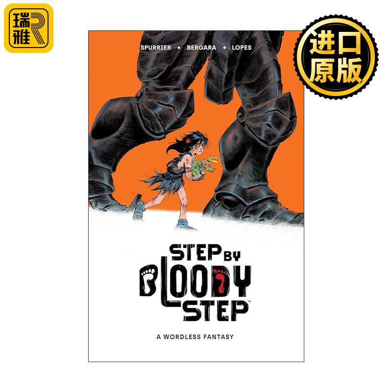 英文原版 Step By Bloody Step 步步滴血 血腥季节 奇幻冒险类图像小说 英文版 进口英语原版书籍