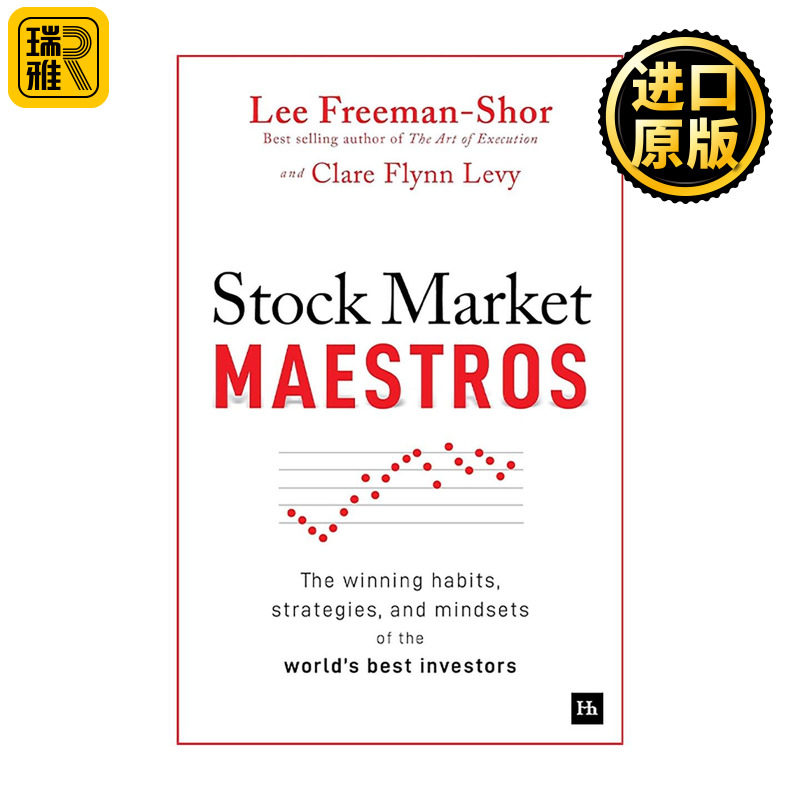 英文原版 Stock Market Maestros 股市大师 全球投资者的制胜习惯 策略和思维模式 英文版 进口英语原版书籍