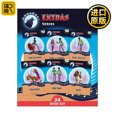 英文原版 DK Phonic Books Moon Dogs Extras Set 1 自然拼读读物24册套装 英文版 进口英语原版书籍