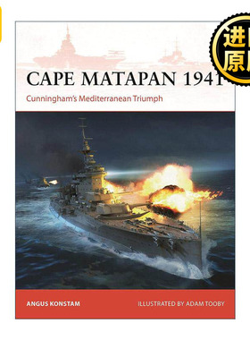 英文原版 Cape Matapan 1941 二战马塔潘角海战 战争历史系列 英文版 进口英语原版书籍