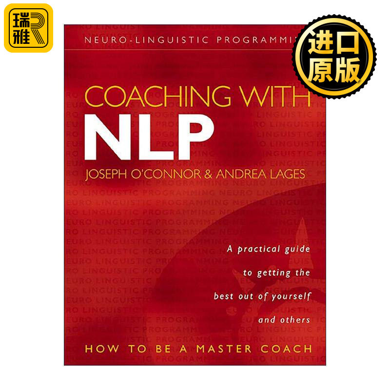 英文原版 Coaching with NLP 神经语言程序学与教练 Joseph O'Connor 英文版 进口英语原版书籍