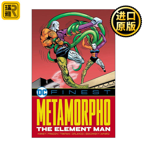 英文原版 DC Finest Metamorpho The Element Man 元素人 全彩漫画 Bob Haney 英文版 进口英语原版书籍