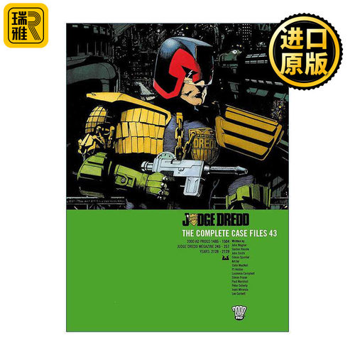 英文原版 Judge Dredd The Complete Case Files 43 特警判官 漫画合集43 英文版 进口英语原版书籍