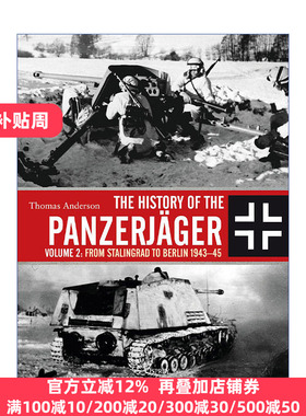 英文原版书 The History of the Panzerjager-