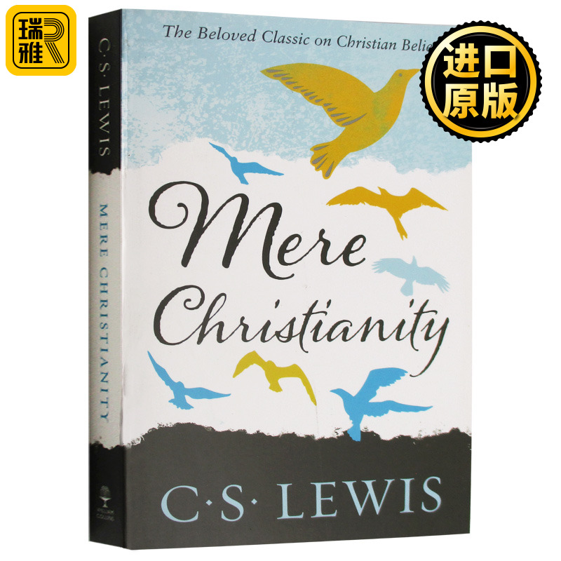反璞归真 英文原版 Mere Christianity 刘易斯经典 C. Lewis Signature Classic 纳尼亚传奇作者 全英文版进口英语书籍