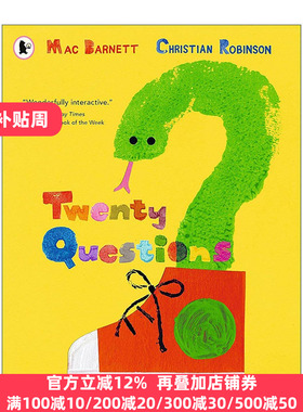 英文原版 Twenty Questions 20个问题 儿童科学科普百科绘本 凯迪克奖得主Mac Barnett 英文版 进口英语原版书籍