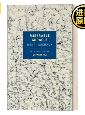 英文原版 Miserable Miracle New York Review Books Classics 悲惨的奇迹 Henri Michaux 英文版 进口英语原版书籍