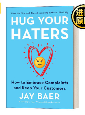 Hug Your Haters 拥抱你的仇敌 精装 英文原版