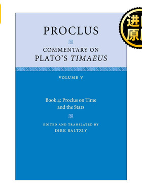 英文原版 Proclus Commentary on Plato's Timaeus 普罗克洛斯 对柏拉图蒂迈欧篇的评论 第五卷 英文版 进口英语原版书籍