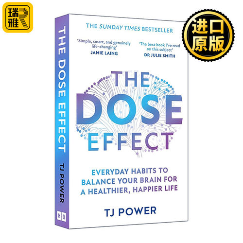 英文原版 The DOSE Effect 提升大脑化学的DOSE效应 改善心理健康 Tj Power 英文版 进口英语原版书籍