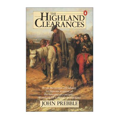 英文原版 The Highland Clearances 苏格兰高地清洗 John Prebble 英文版 进口英语原版书籍
