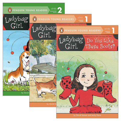 Penguin Young Readers Ladybug Girl 企鹅青少分级阅读 瓢虫女孩系列3册