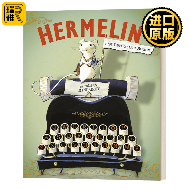 英文原版 Hermelin 老鼠侦探赫默林 米妮·格雷绘本 儿童图画书 Mini Gray 英文版 进口英语原版书籍