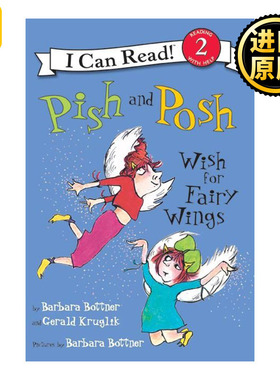 英文原版 Pish and Posh Wish for Fairy Wings I can real Level 2