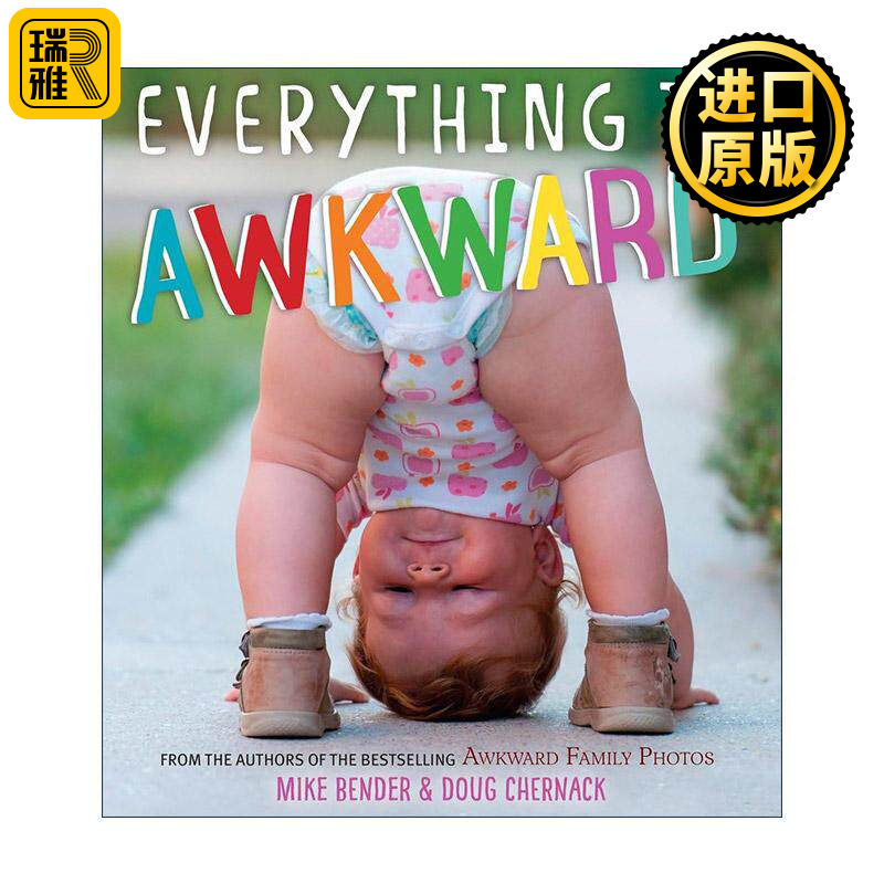 英文原版 Everything Is Awkward 一切都很尴尬 儿童情绪认知精装绘本 Mike Bender 英文版 进口英语原版书籍