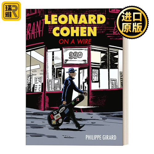 Leonard Cohen   伦纳德科恩传记  精装漫画