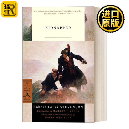 Kidnapped (Modern Library Classics) 诱拐 Robert Louis Stevenson罗伯特·路易斯·史蒂文森 兰登书屋现代图书馆经典系列