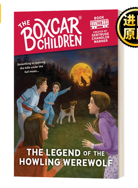 棚车少年148 狼人的传说 英文原版 The Legend of the Howling Werewolf 英文版 The Boxcar Children Mysteries 进口英语书籍