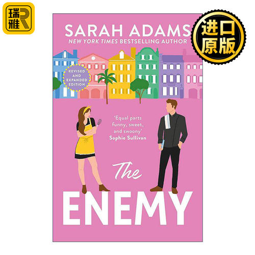 英文原版 The Enemy 敌人 北美晋江浪漫爱情喜剧小说 Sarah Adams 英文版 进口英语原版书籍