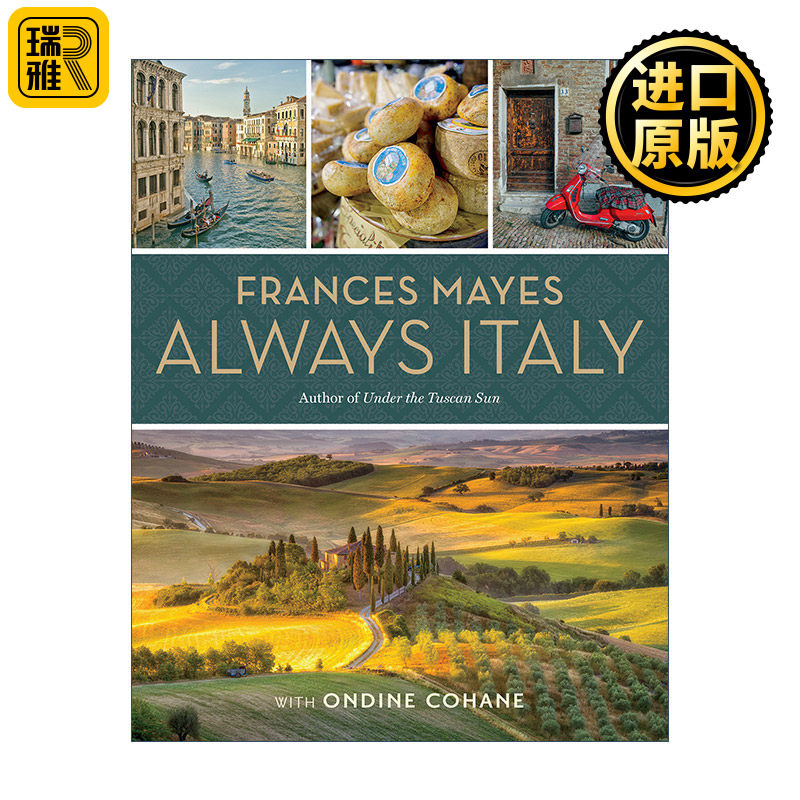 Frances Mayes Always Italy 弗朗西斯·梅斯 意大利游记 旅行指南 精装 美国国家地理