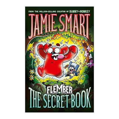 英文原版 Flember The Secret Book 弗莱姆伯1 博贾机器熊 Jamie Smart儿童插画章节故事书 英文版 进口英语原版书籍