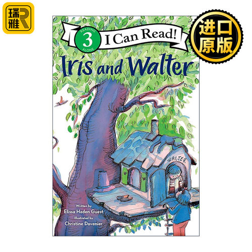 英文原版 Iris and Walter 艾里斯和沃尔特 友谊故事 I Can Read Level 3分级阅读 英文版 进口英语原版书籍
