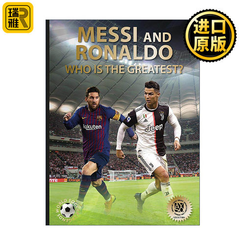 英文原版 Messi and Ronaldo 梅西和罗纳尔多 C罗 世界足球传奇 精装科普百科 英文版 进口英语原版书籍