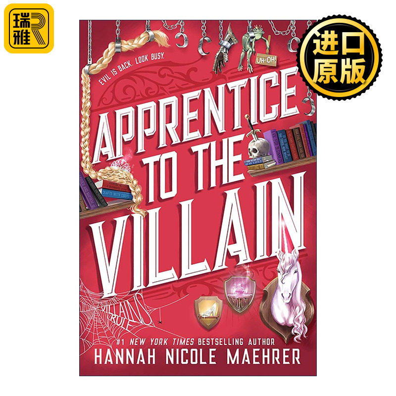英文原版 Apprentice to the Villain 恶棍学徒 反派的助手系列 玄幻小说 英文版 进口英语原版书籍