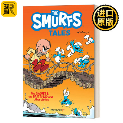 The Smurf Tales The Smurfs and The Bratty Kid 蓝精灵故事1 儿童漫画