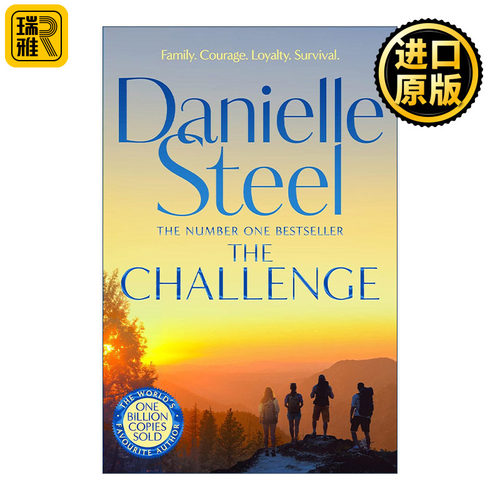 英文原版 The Challenge 挑战 关于爱和家庭纽带的治愈故事 Danielle Steel 英文版 进口英语原版书籍