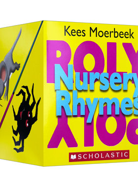 英文原版 Roly Poly Pop-Up Nursery Rhymes 神奇方块翻转书之童瑶 英文版 进口英语原版书籍
