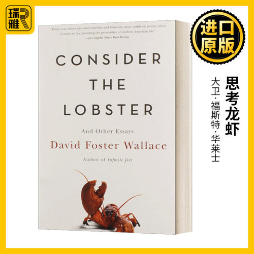 英文原版思考龙虾大卫·福斯特