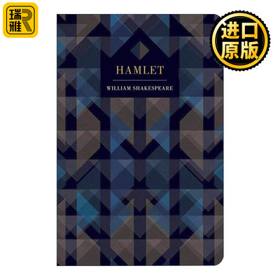 英文原版 Hamlet 哈姆雷特 哈姆莱特 浮雕封面高颜值装帧设计 精装 Chiltern Classic 莎士比亚 英文版 进口英语原版书籍